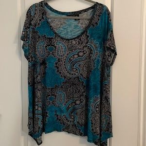 Tunic tee. 2X. Willi Smith